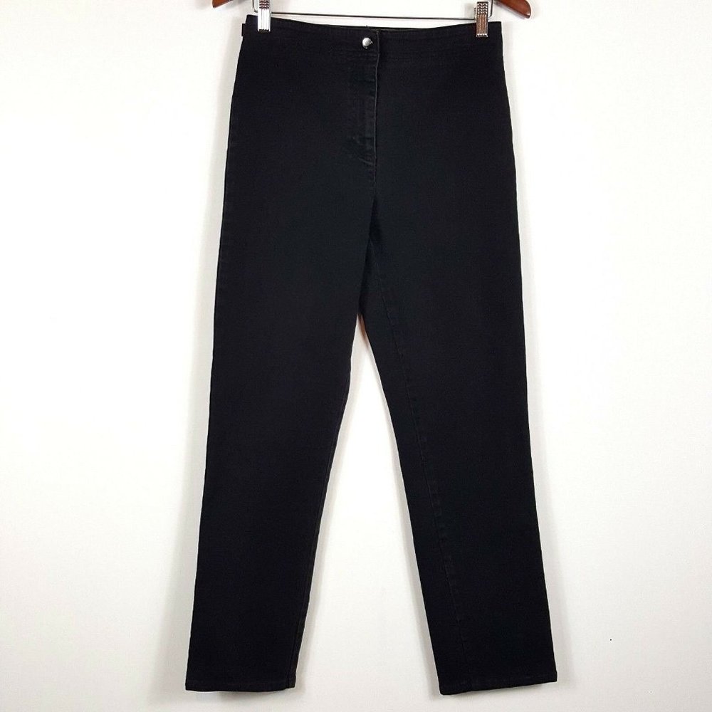 Ralph Lauren Womens Mom Style Jeans Size 6 Black
